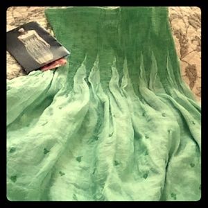 Beautiful green summer dress
